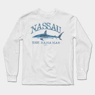 Nassau, The Bahamas, Caribbean Reef Shark Long Sleeve T-Shirt